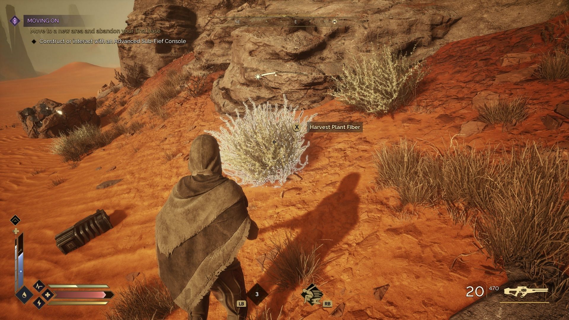 Just search around rocks until you find a good crop, and then farm it until you don't need any more! (Image via Funcom)
